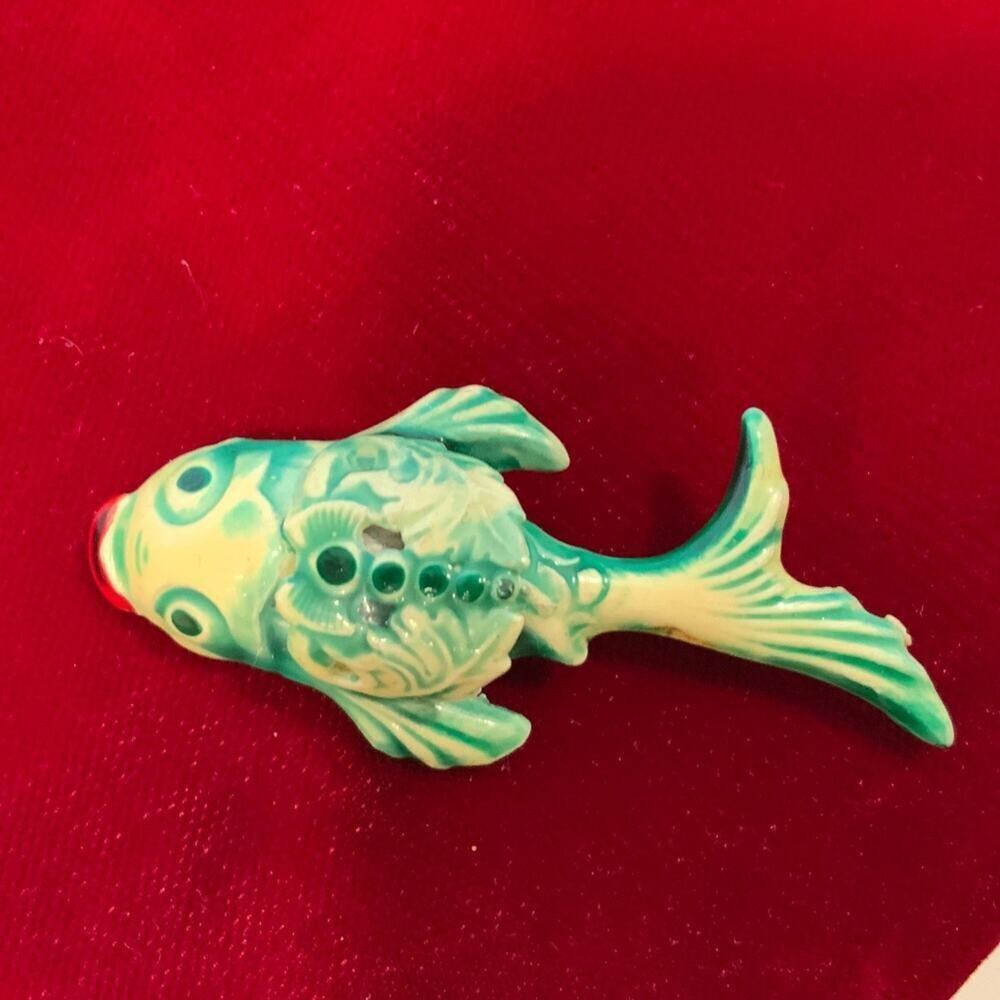 Vintage Fish Brooch - Picture 3 of 3